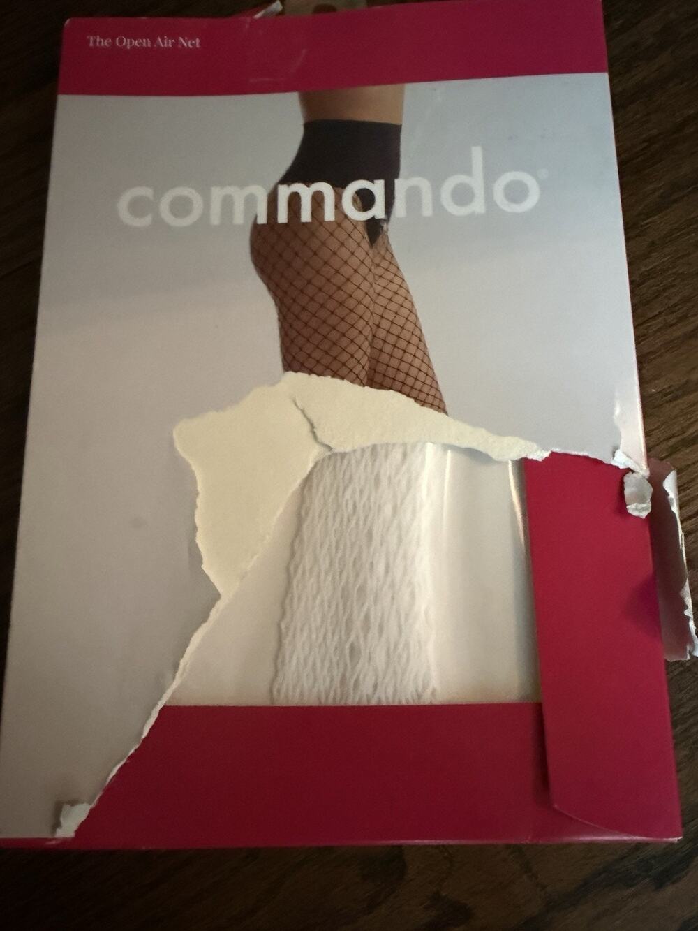 Commando The Open Air Net Tights White XL NIB NEW